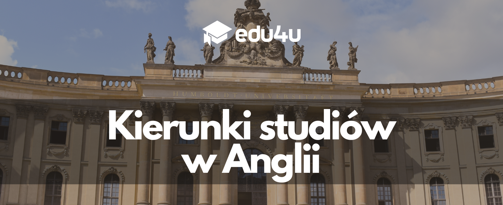 Kierunki studiów w Anglii