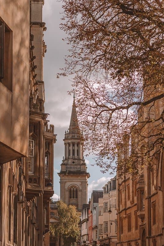 beautiful campus in Oxford