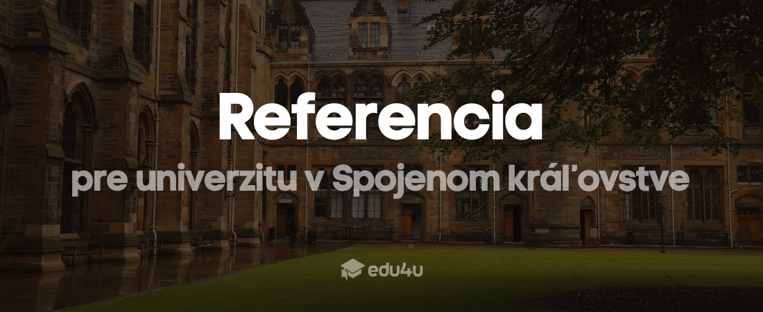 Referencia pre univerzitu v Spojenom kráľovstve