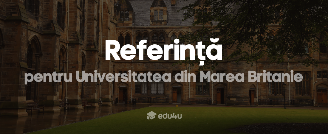 Referință pentru Universitatea din Marea Britanie